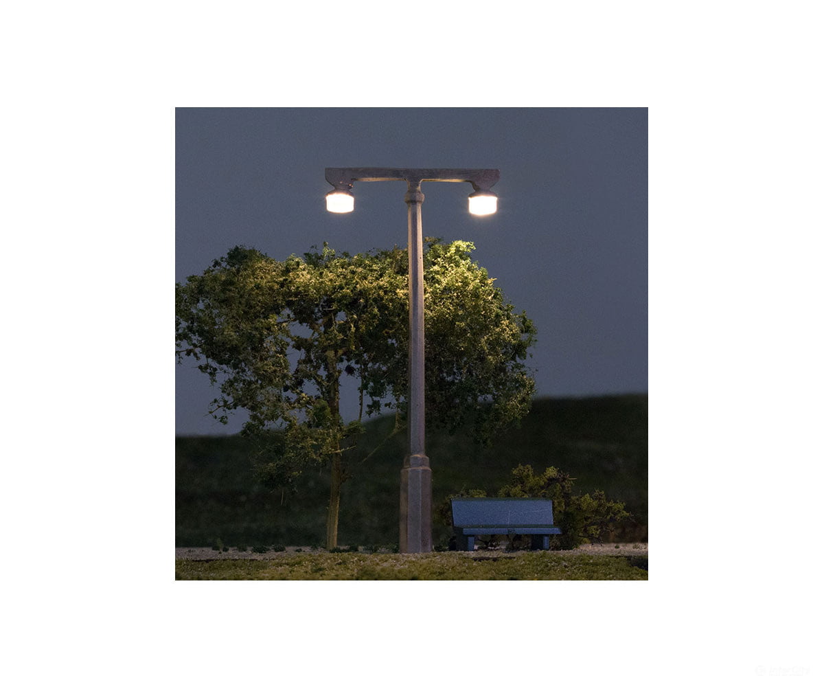Woodland Scenics 5676 Twin Lamp (Ho/O) Lights & Electronics