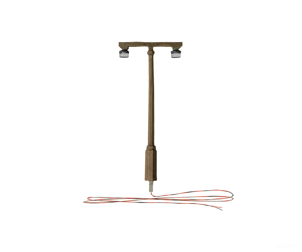Woodland Scenics 5676 Twin Lamp (Ho/O) Lights & Electronics