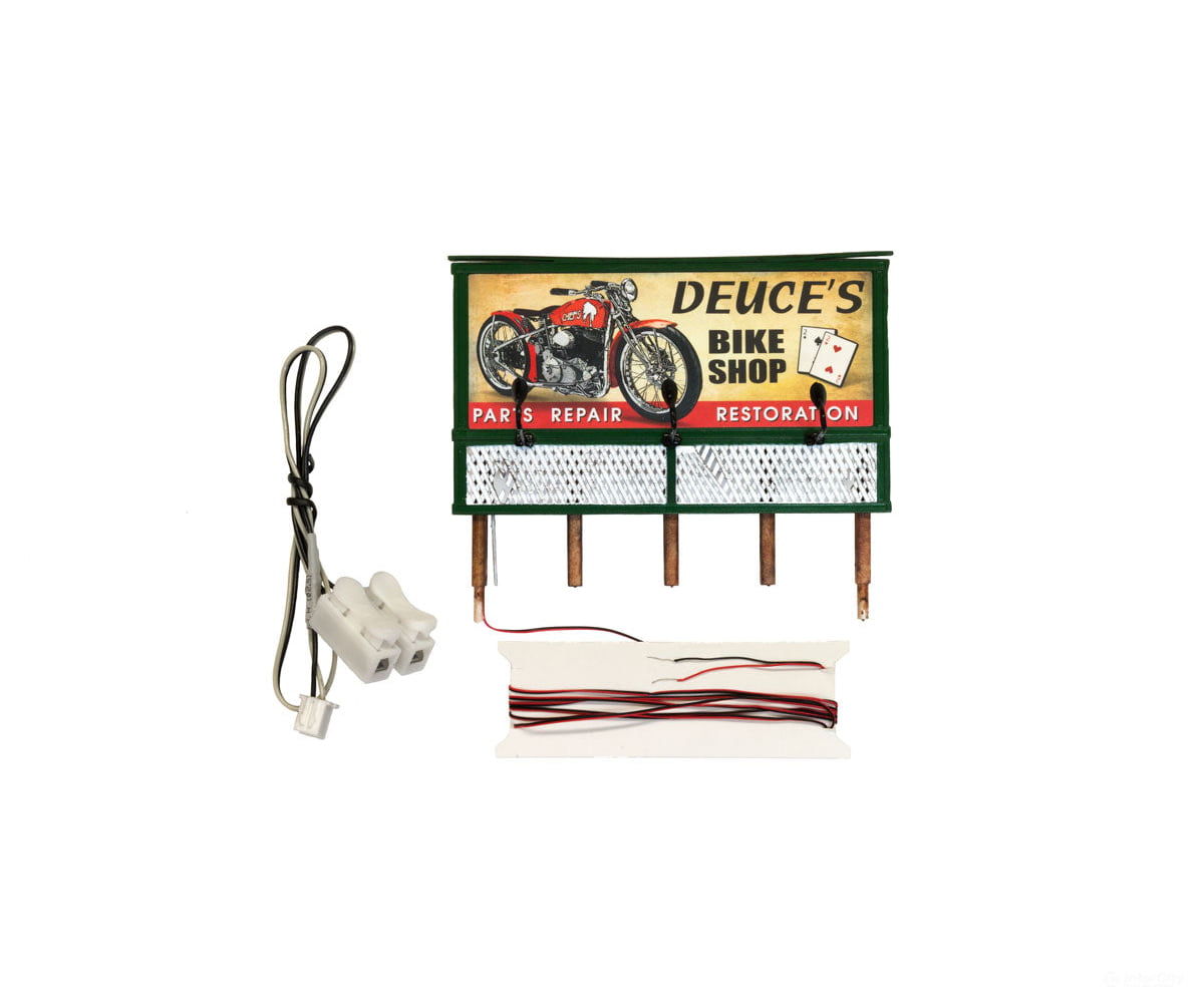 Woodland Scenics 5792 Lighted Billboard - Just Plug(R) - - Deuce’s Parts And Repair Lights &