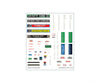 Woodland Scenics 5204 Sicken Tire Company - Landmark Structures(R) Kit 3 - 9/16 X 3 - 1/8’ 9 8Cm