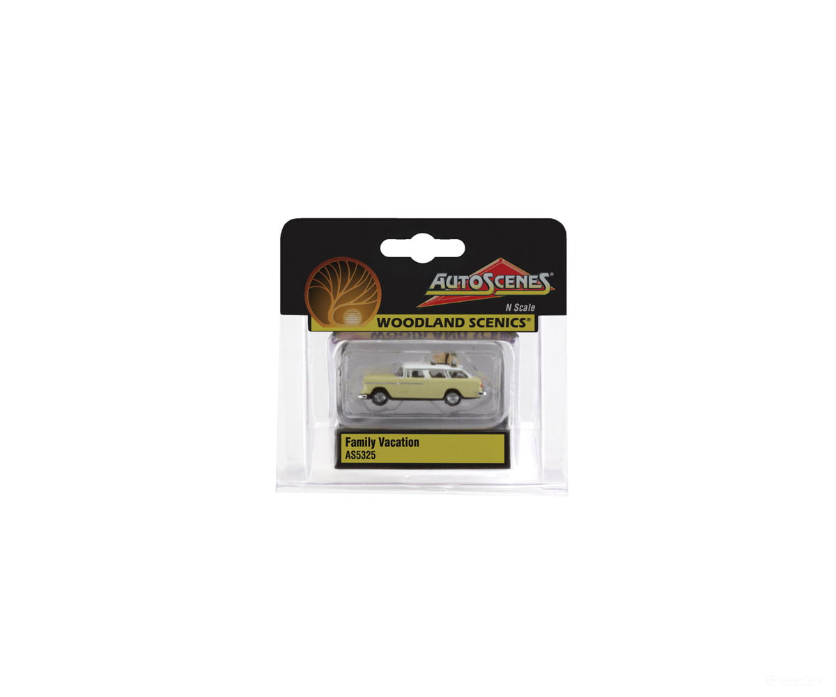 Woodland Scenics 5325 Family Vaction - Autoscenes(Tm) Cars & Trucks