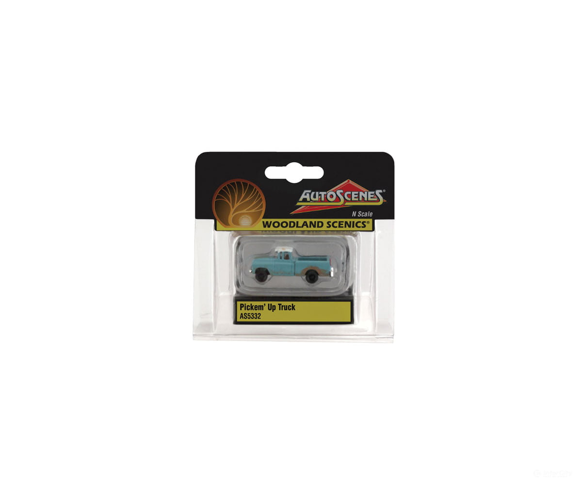 Woodland Scenics 5332 Autoscenes(R) - - Pickem’ Up Truck Cars & Trucks