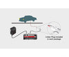 Woodland Scenics 5613 Just Plug(R) Lighted Vehicle Police Car (Black White) Cars & Trucks