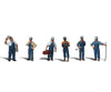 Woodland Scenics 2721 Scenic Accents(R) - - Train Mechanics Pkg(6) Figures