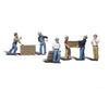Woodland Scenics 2729 Scenic Accents(R) Figures - - Dock Workers Pkg(6)