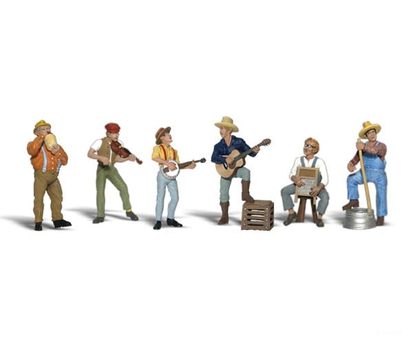 Woodland Scenics 2743 Scenic Accents(R) Figures - - Jug Band