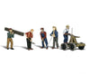 Woodland Scenics 2747 Rail Workers - Scenic Accents(R) - - Pkg(5) Figures