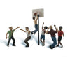 Woodland Scenics 2760 Shootin’ Hoops - Scenic Accents(R) - - Pkg(6) Figures