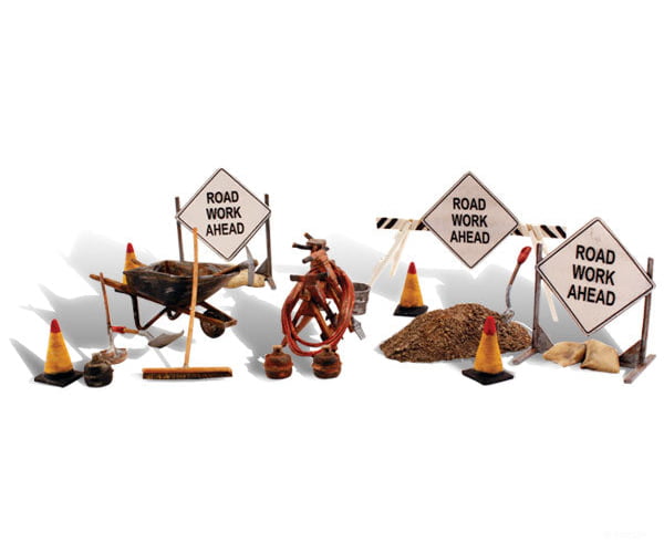 Woodland Scenics 2762 Scenic Accents(R) Figures - - Road Crew Detail