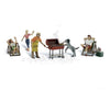 Woodland Scenics 2765 Scenic Accents(R) - - Backyard Barbeque Figures