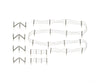 Woodland Scenics 3000 Barbed Wire Fence - Kit With Gates Hinges & Planter Pins Total Scale Length: