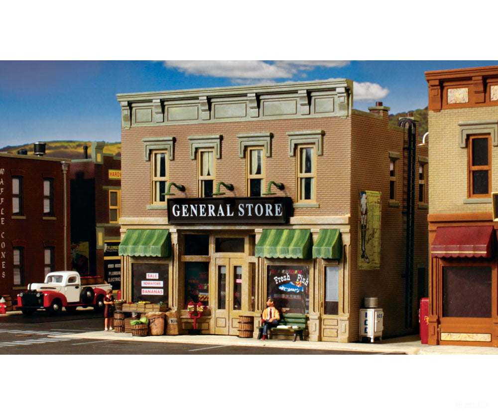 Woodland Scenics 5890 Lubener’s General Store - Landmark Structures(R) - - Kit 9 - 13/32 X 8 -