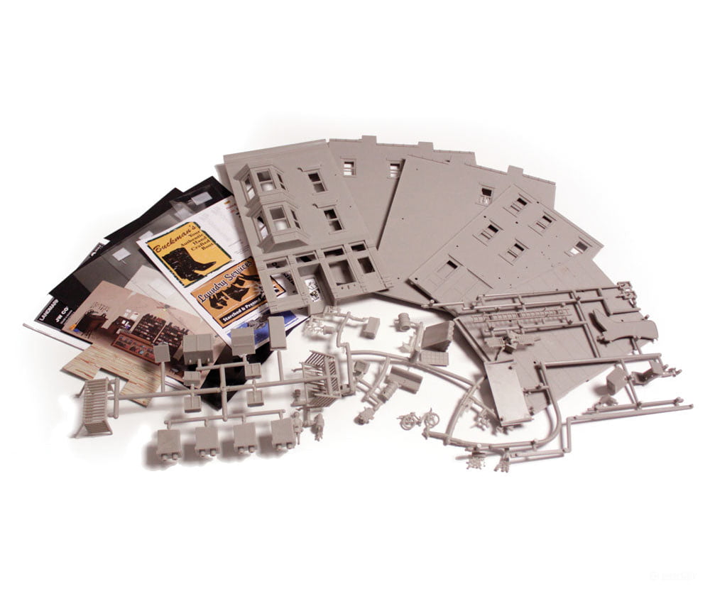 Woodland Scenics 5892 J. W. Cobbler - Landmark Structures(R) - - Kit 7 - 17/32 X 10 - 5/8 10 -