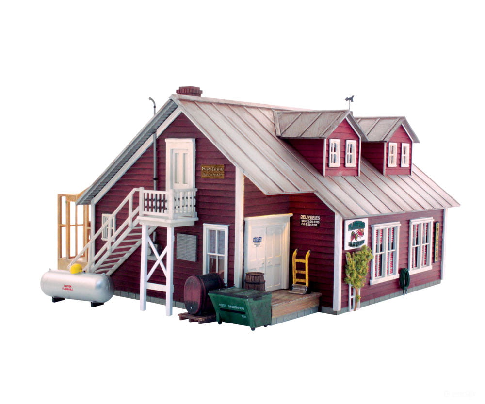 Woodland Scenics 5894 Country Store Expansion - Landmark Structures(R) - - Kit 13 - 1/8 X 11’