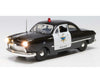 Woodland Scenics 5973 Police Car - Just Plug(R) Lighted Vehicle -- Black White Cars & Trucks