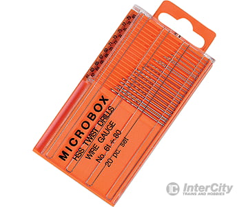 Zona 37-150 Hanging Drill Set (20Pc) (#61-#80) (P3) Tools