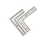 Zona 37-434 S/S Ruler-3X4 L-Square (P3) Tools