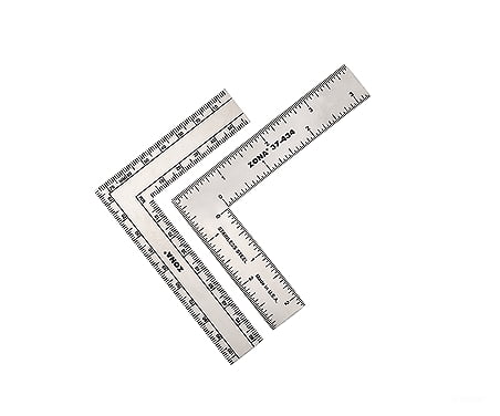 Zona 37-434 S/S Ruler-3X4 L-Square (P3) Tools
