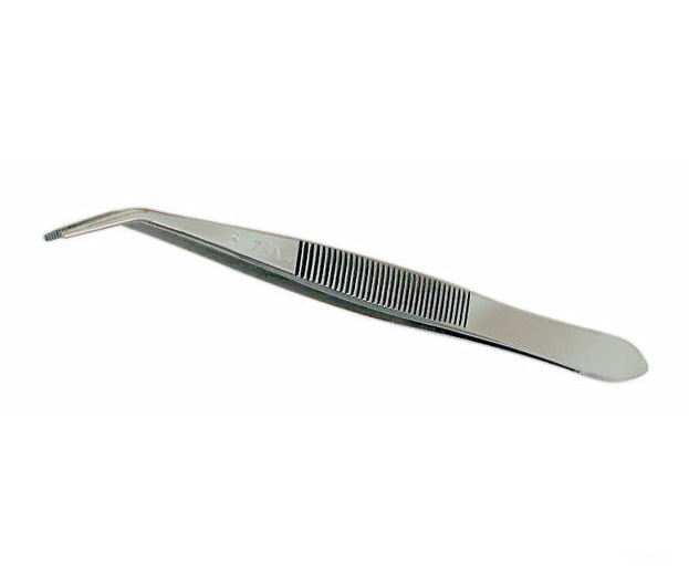 Zona 37-548 Tweezer-4.5 Curved Point Tools