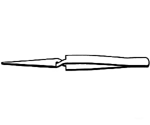 Zona 37-549 Cross Locking Tweezer Tools