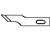 Zona 39-922 Regular Knife Blade-#16 (5/Pk) Tools