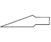 Zona 39-925 Regular Knife Blade-#33(32Tpi)(5/Pk) P3 Tools